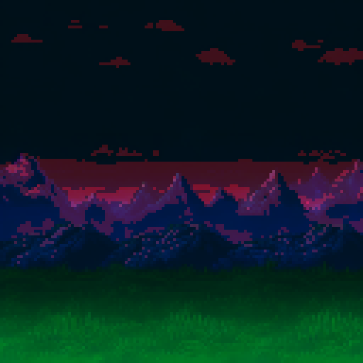 Add more redish and hellish clouds with blood on the trees and mountains