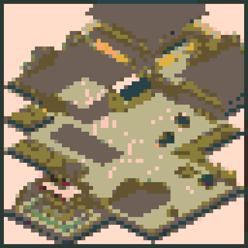 muromachi feudal japan minimalist city tileset with seamless repeatable tiles for buildings and walls and assets including woven baskets, sake containers, banners, and other traditional decorations