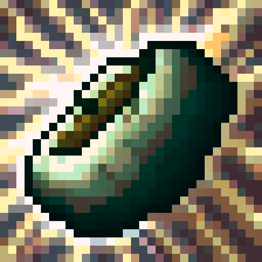 rock, pastel-colored stone, skillfully rendered 32x32 pixel game icon, close-up portrait with vibrant sRGB colors