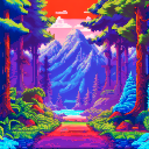 Pacific Northwest tress, some with snow