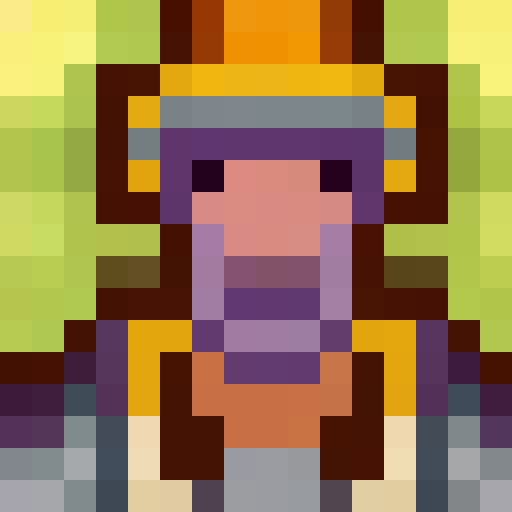 pixelated portrait, woman with hazel eyes, retro charm, pixel art, sRGB color space, game icon, 16x16, close up