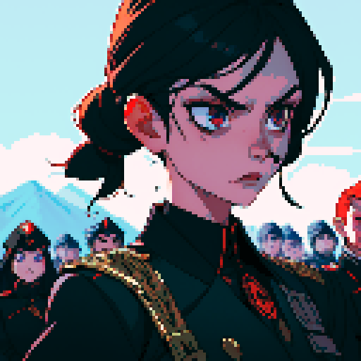 Evil army, black uniforms, evil soldiers, skull masks