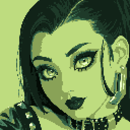 curvy, busty goth girl , whole head portrait, black hair, purple eyeshadow, red lipstick, wearing bikini, studded collar, glamour shot, vibrant srgb colors, edgy aesthetic