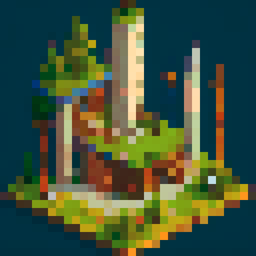 archer tower, tall and sturdy, wooden structure, arrow slits, medieval-inspired, pointed rooftop