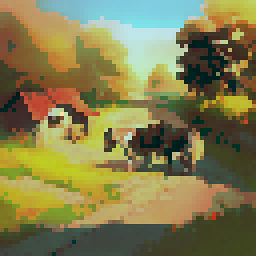 The Friends We Make Along The Way with horses and a barn