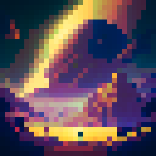 Plant icon in the style of stardew valley crossed with Yokai inn