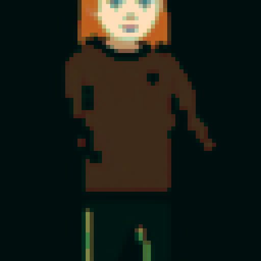 a mom with normal body parts and features