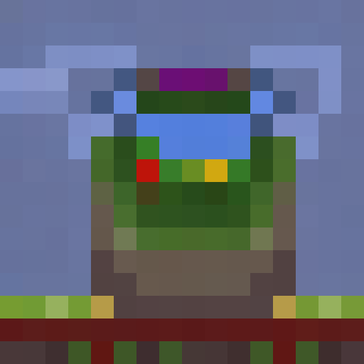 Vibrant purple grapes, plump and juicy, fill the frame in this 16x16 pixel art portrait, reminiscent of a classic Pokemon game icon