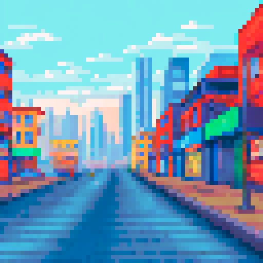 city without building