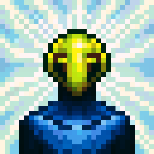 gold color helmet, game icon, 32x32 pixel art, sRGB, skill art, close up, portrait