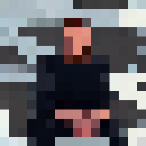 game icon, pixel art, close up, 16x16, neutral expression, person, portrait, vibrant colors, detailed shading, retro aesthetic