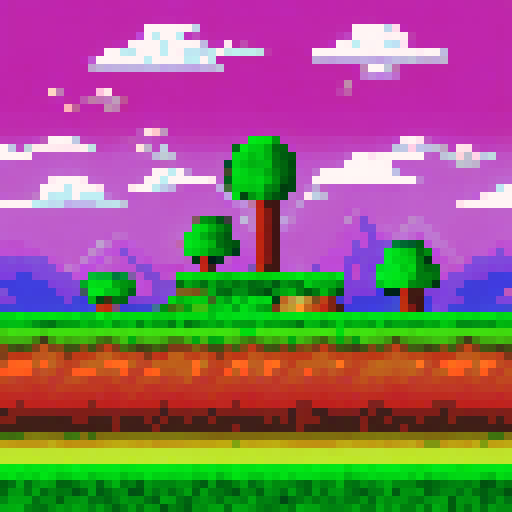 Create a pixel art representation of a small sprouting plant or seedling, capturing the essence of growth, nurturing, and cultivating potential. Showcase the journey of personal development and the blossoming of skills and expertise through your art. Let the pixels convey the beauty and resilience of nature as it symbolizes the transformative process of self-improvement.