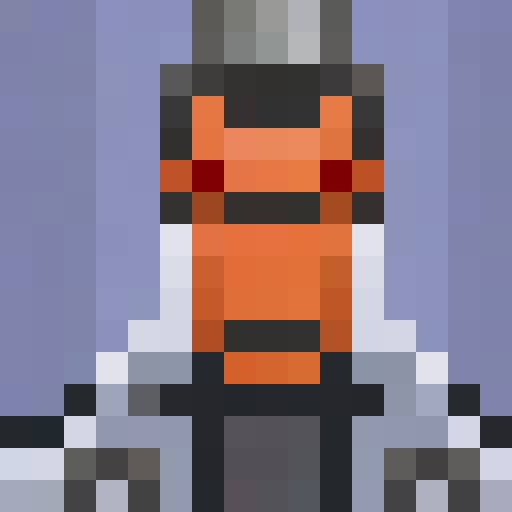 mad scientist full image of him standing still