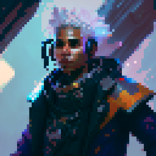Ekko from league of legends, red colors