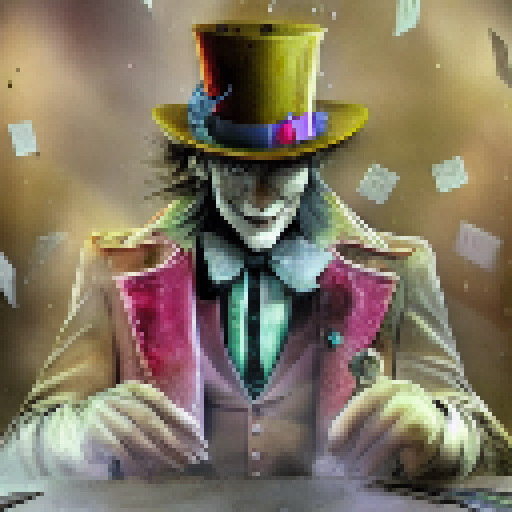 Mad hatter guy
