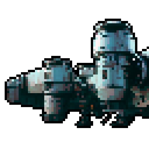 pixel art spaceship