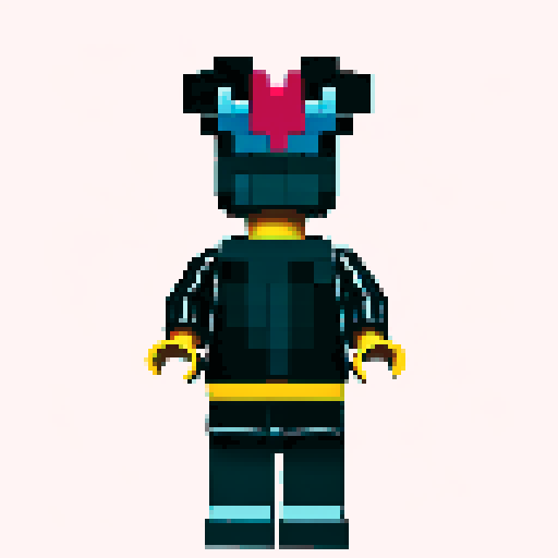 lego pixel, vibrant colors, blocky shapes, small plastic bricks, isometric perspective, retro video game, low resolution, 8-bit graphics, sharp edges, square grid, limited color palette, nostalgic feel, brick-built characters, iconic lego logo, digital recreation, detailed textures, crisp lines, simplified forms, nostalgic gaming vibes