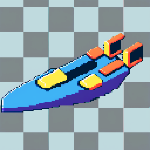 simple, silly house, pixel art, sRGB, vibrant colors, cartoonish, exaggerated proportions, quirky roof, cheerful atmosphere, playful details