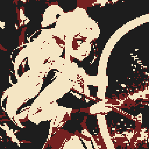 white hair, elf, girl with a bow and arrow, pixel art, sRGB, forest