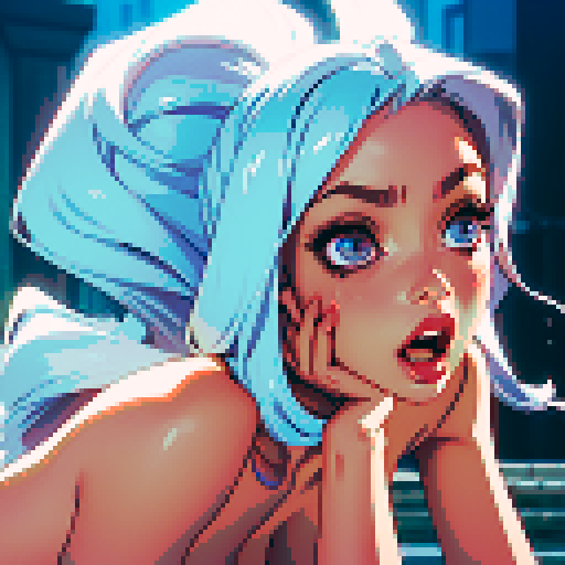 sexy naked woman, bent over, giving oral sex, blowjob, head, realistic porn
