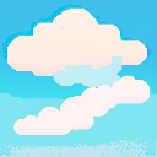 Cloudy sky background
