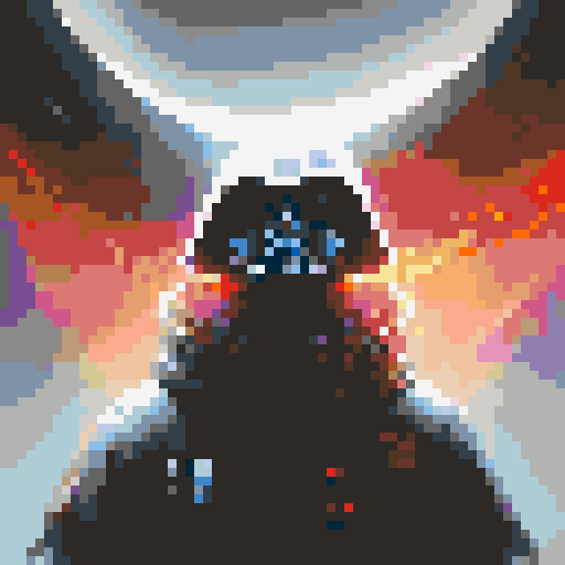 darth vader face close-up with red lightsaber