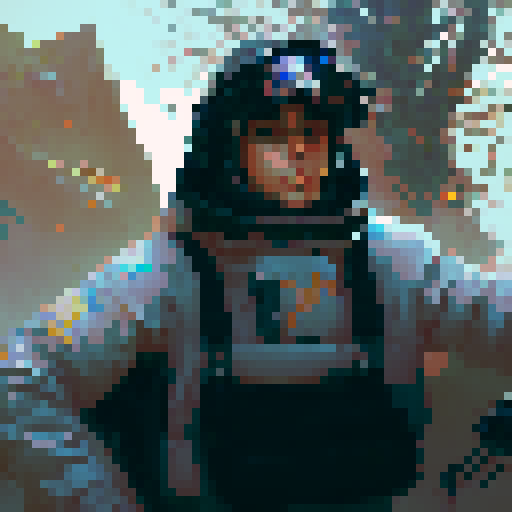 crazy colors, potrait style, selfie