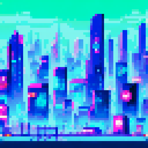 Cyberpunk casino, neon-lit, futuristic cityscape, towering skyscrapers, glowing holographic signs, bustling streets, flying cars, sleek and angular architecture, vibrant color palette,bustling crowds, high-tech slot machines, holographic card dealers, futuristic gambling tables