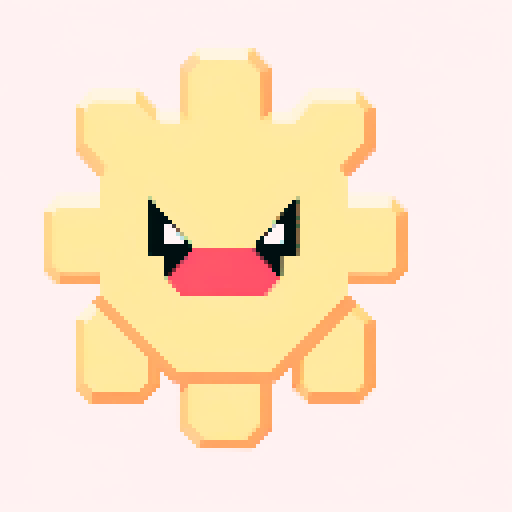 pixel art with a white background 