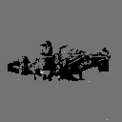 pixel art spaceship