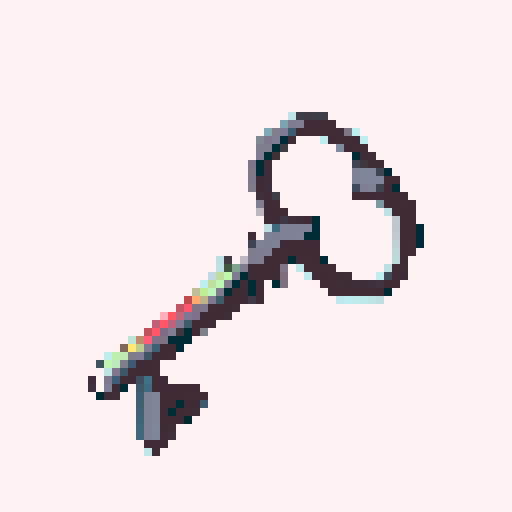 pixel art with a white background 