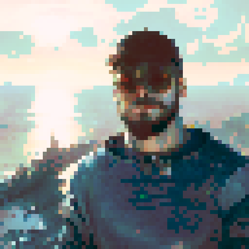 neon, cyberpunk, avatar picture