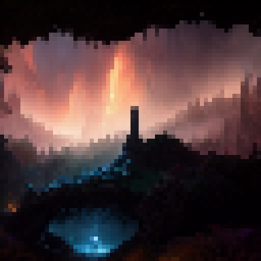 "An enigmatic forest clearing, shrouded in mist, with an ancient stone altar towering over a mystical portal, guarded by a majestic dragon and surrounded by glowing crystals and arcane runes, all rendered in the vivid colors and intricate details of a high-fantasy RPG."