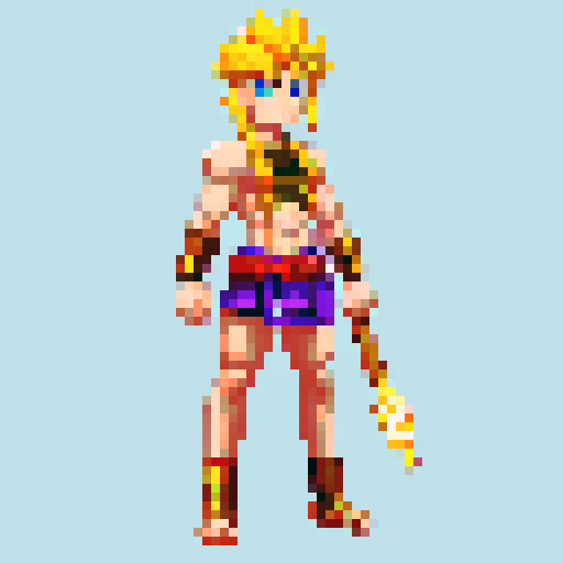 JoJo; Thunder God; male; 1.8m tall