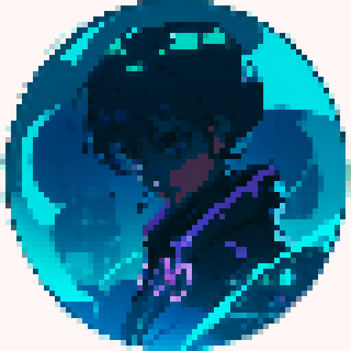 cyber punk force field shaped like an orb made from geometric shapes pulsating energy
 no person inside