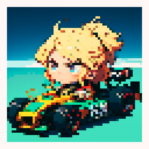 Formula 1 anime driver