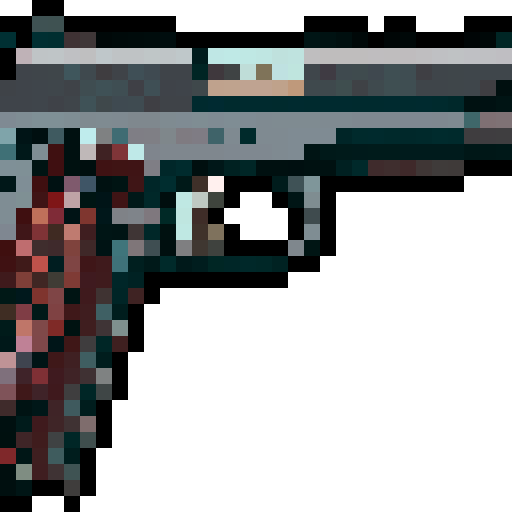 The M1911 is a short-recoil operated, locked breech, semi-automatic pistol. It has a single action trigger with a frame-mounted manual safety that locks the sear to the hammer as well as preventing slide movement when engaged. The manual thumb safety may be engaged only when the hammer is fully back. An additional "grip" safety is incorporated into the rear of the grip that locks the trigger when the gun is not held in the hand properly.