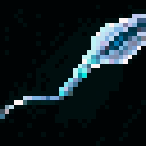 sperm with green particles icon, for a minecraft potion effect icon