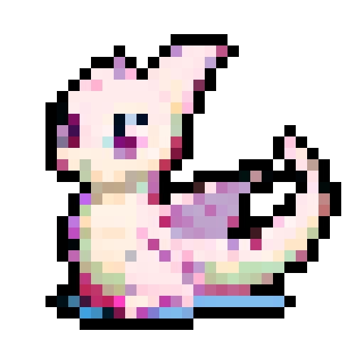 A small, adorable baby dragon with soft, pastel-colored scales and tiny wings. It has big, round eyes full of curiosity and a playful expression. The dragon's body is plump and its tail curls slightly at the end. No background.
