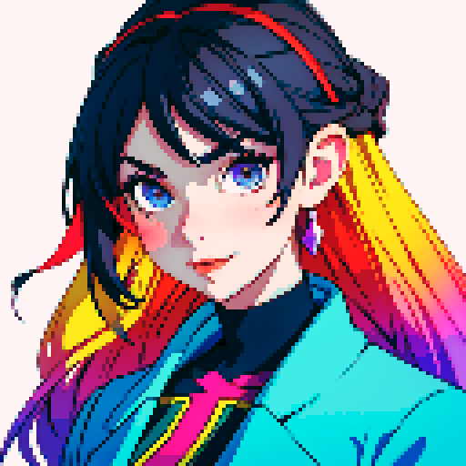 happy couple portrait, modern fashionable clothes, vibrant colors