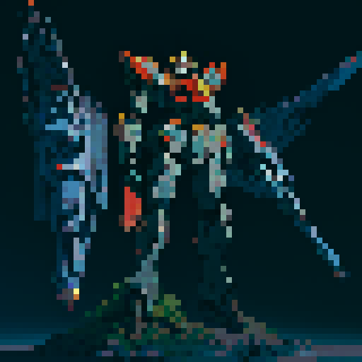 armored core mecha, standing giant robot mech, full body shot, centered, mecha