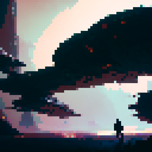 Futuristic, gritty, and dystopian.

        A towering mech, armed with laser cannons and plasma blades, charges through a smog-filled battlefield as red skies loom overhead in the war-torn landscape of Pluto.