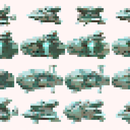 Star Wars inspired Space ship sprite sheet for Rpg Maker MV