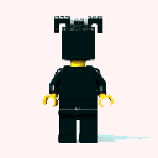 lego pixel, vibrant colors, blocky shapes, small plastic bricks, isometric perspective, retro video game, low resolution, 8-bit graphics, sharp edges, square grid, limited color palette, nostalgic feel, brick-built characters, iconic lego logo, digital recreation, detailed textures, crisp lines, simplified forms, nostalgic gaming vibes