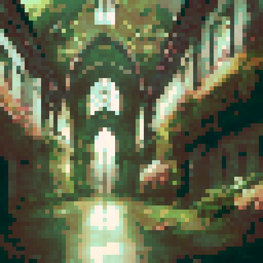 Dreary castle, mist-covered hills, towering turrets, gothic architecture, ominous shadows, moonlit courtyard, overgrown ivy, eerie atmosphere, hauntingly beautiful, melancholic landscape