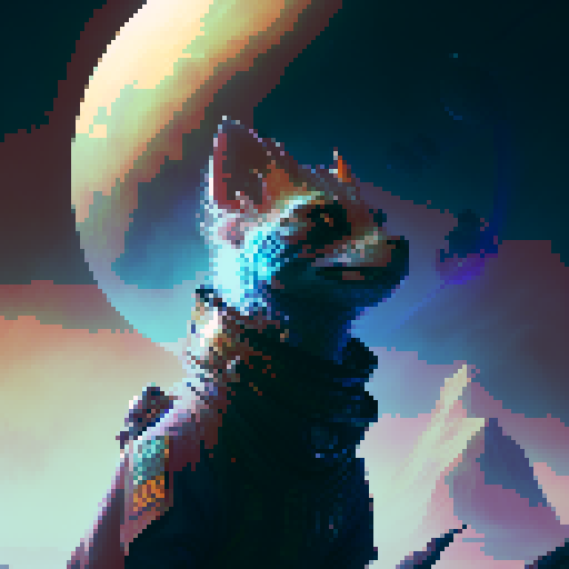 basilisk looking at the moon hoping to reach their one day