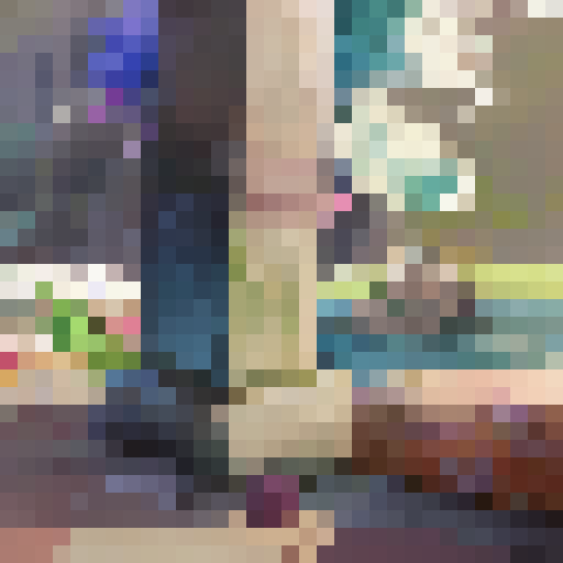 Vibrant wildflowers bloom against a majestic mountain range in Jubilee's stunning landscape portrait, complete with cascading waterfalls and a vibrant blue sky.