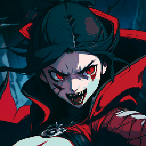 blood splatter, vampire attack, dynamic, vampire claws, vampire fangs, blood