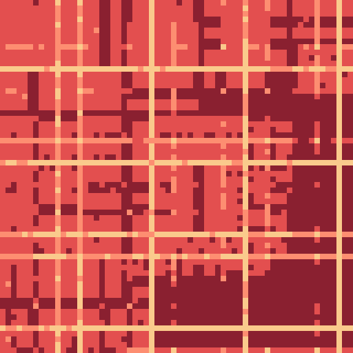 flame tiles with fiery, expressive eyes in vibrant pixel art style, showcasing diverse range of sRGB colors