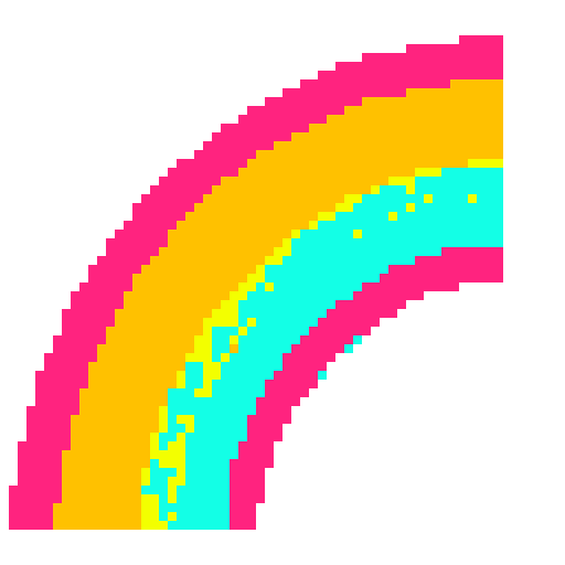 pixel art with a white background 